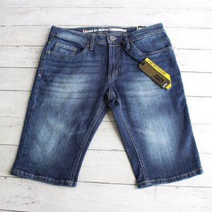I Jeans by Buffalo Mens Denim Blue Jean Shorts Size 29 W Slim 12" Inseam